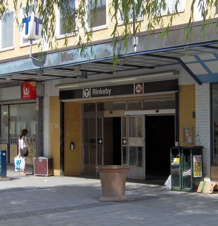Rinkeby metro station
