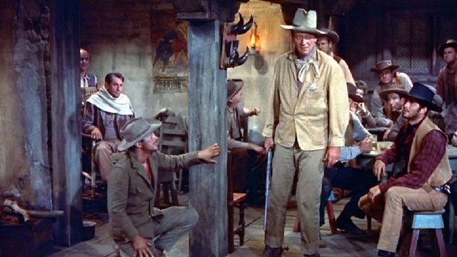 Rio Bravo (1959 film) movie scenes Dedicated Tarantino enthusiasts will know that the director actually lists Rio Bravo as his favorite film of all time He loves the film so much he even 