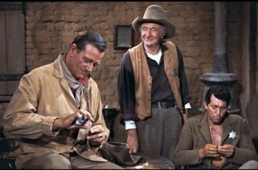 Rio Bravo (1959 film) movie scenes One of the few things I disliked about studying cinema at New York University was the constant politicization of movies As a student I was frequently 