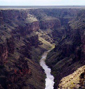 Rio Grande Gorge My New Mexico The Rio Grande Gorge by Elizabeth Anne VanderPutten