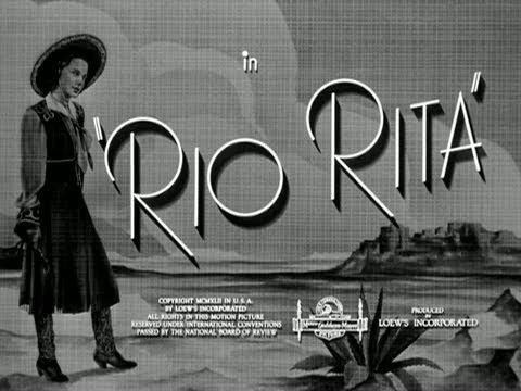 Rio Rita (1942 film) Rio Rita 1942 Available Now on DVD YouTube