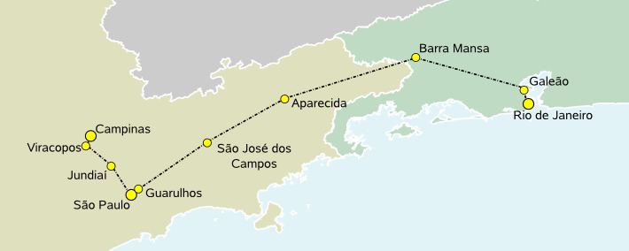 Rio–São Paulo high-speed rail