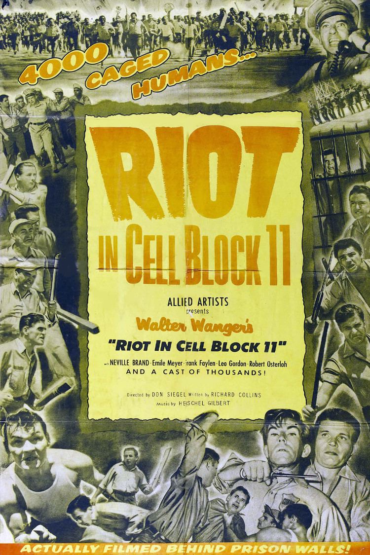 Riot in Cell Block 11 wwwgstaticcomtvthumbmovieposters38272p38272