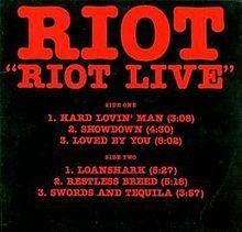 Riot Live (EP) httpsuploadwikimediaorgwikipediaenthumb6