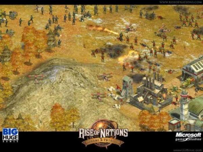 rise of nations thrones and patriots screen flickering