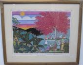 Rita Genet GROUP OF THREE RITA GENET PRINTS office Prices and makers marks