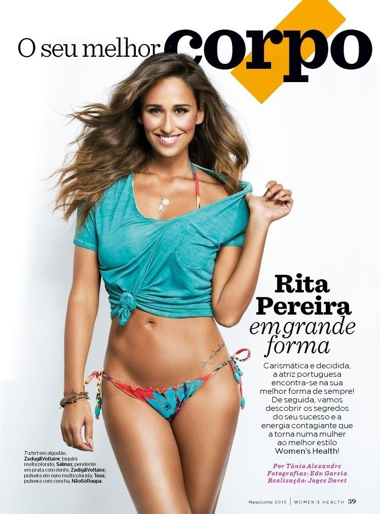 Rita Pereira (actress) Actress Rita Pereira Women39s Health Portugal MayJune