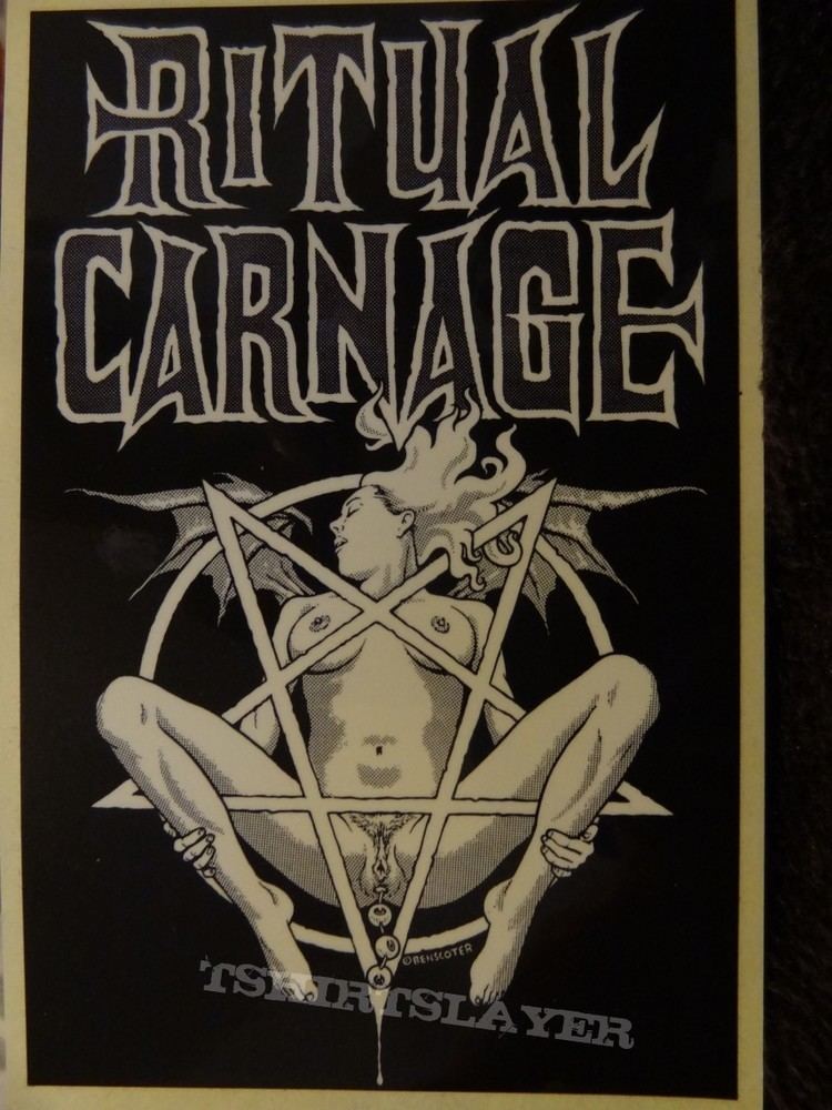 Ritual Carnage Ritual Carnage stickers TShirtSlayer TShirt and BattleJacket Gallery