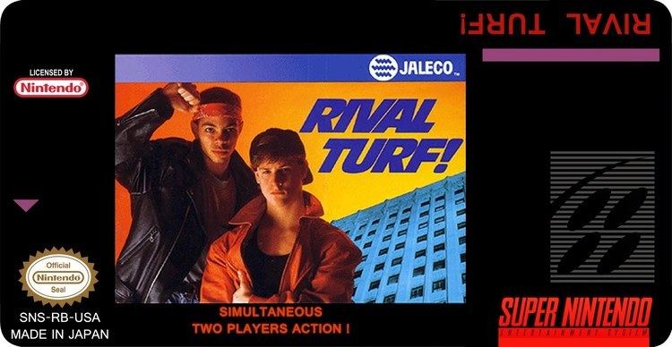 Rival Turf! Dupla do Barulho JOGA Rival Turf Super Nintendo YouTube
