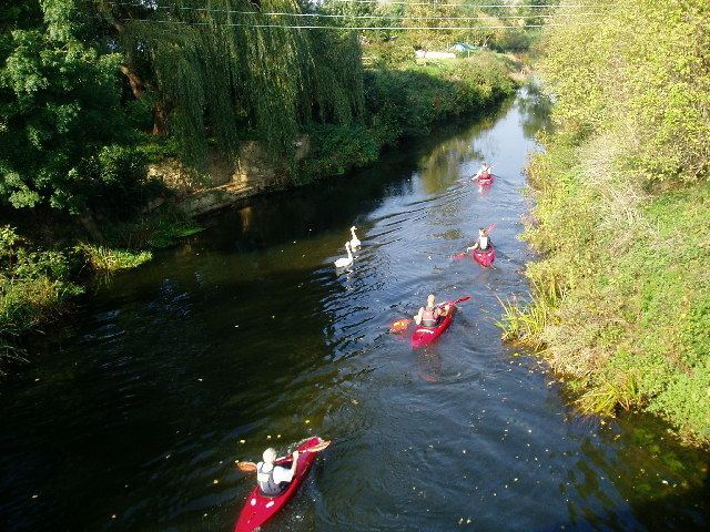 River Beult River Beult from Yalding Bridge Deri James Geograph Britain and