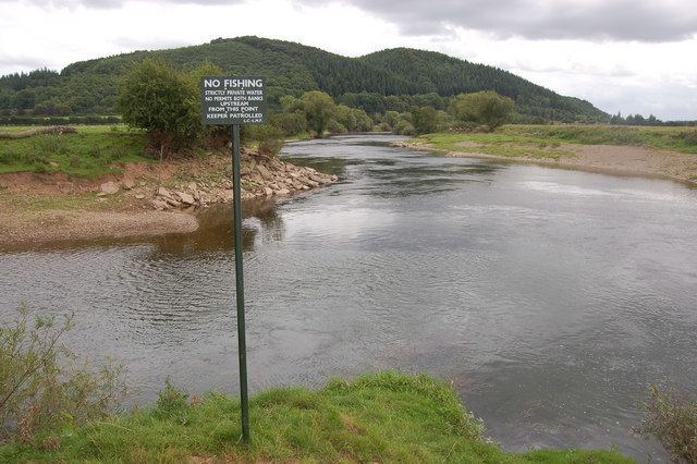 River Lugg The confluence of the River Lugg with Roger Davies Geograph