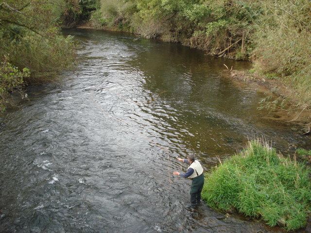 River Lugg Fly fishing on the river Lugg Trevor Rickard ccbysa20