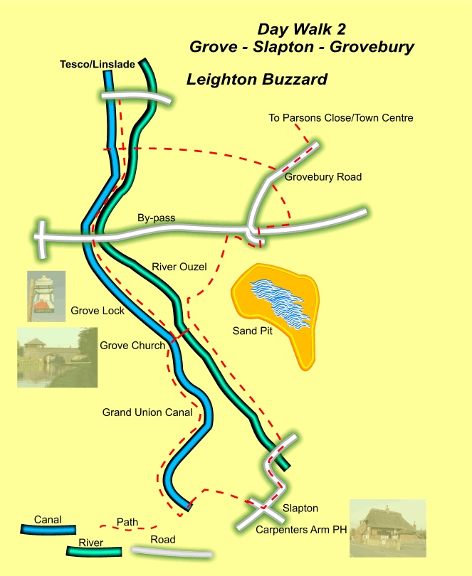 River Ouzel LBNature walks and maps