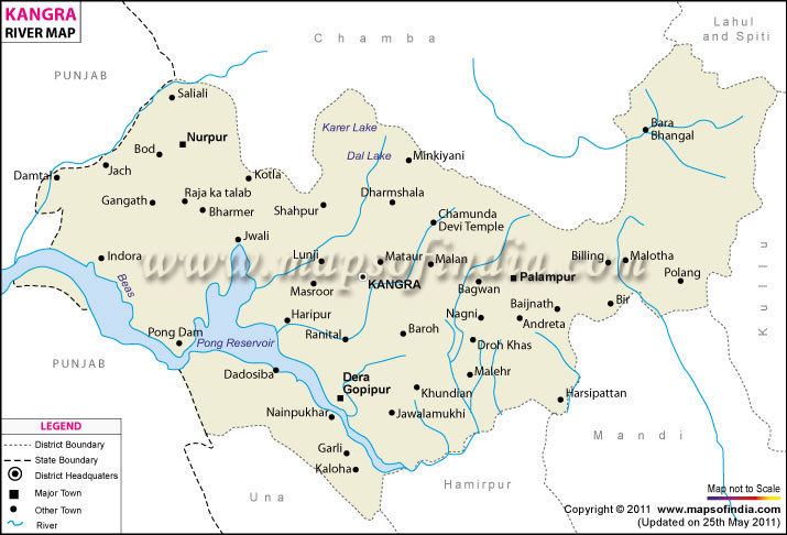 Rivers in Himachal Pradesh River Map