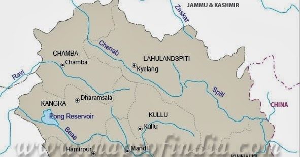 Rivers in Himachal Pradesh Himachal Pradesh GK Rivers of Himachal Pradesh