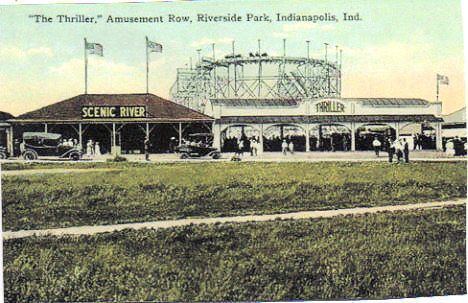 Riverside Amusement Park (Indianapolis) Riverside Amusement Park Indianapolis Indiana So Long Ago So