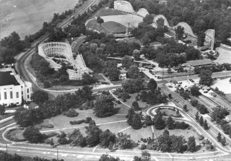 Riverside Amusement Park (Indianapolis) Riverside Amusement Park Indianapolis circa 1950 Indiana