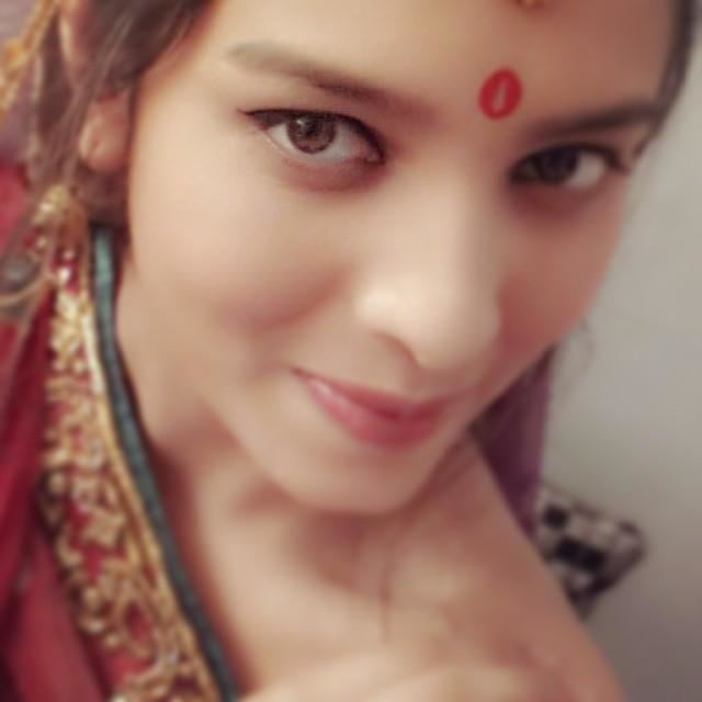 Riya Deepsi Mahabharat39s Gandhari aka Riya Deepsi clicks new selfies PINKVILLA