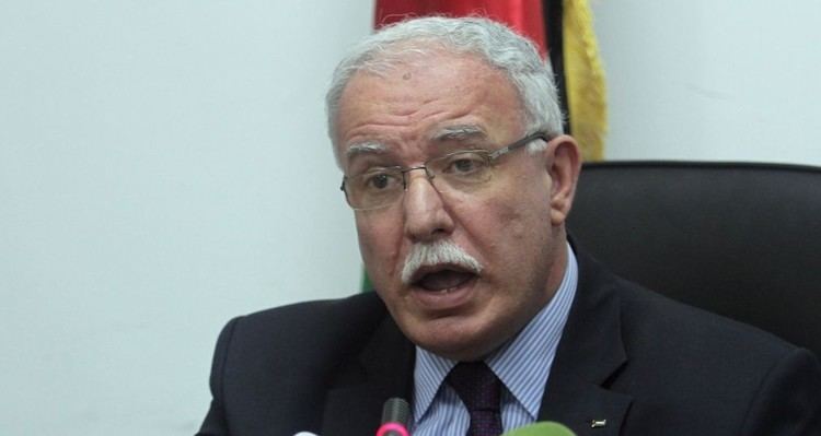Riyad al-Maliki Israel may have fabricated kidnapping says Palestinian FM