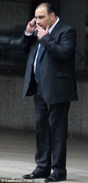 Rizwan Butt Security guard Rizwan Butt found guilty of fraud Daily Mail Online
