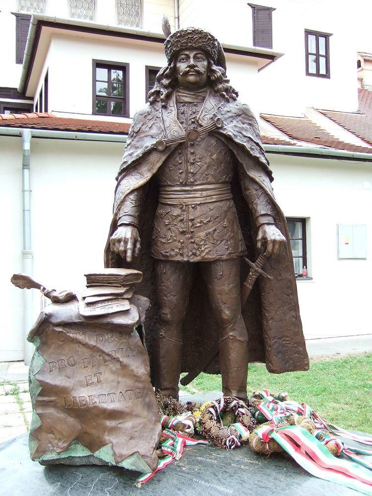 Rákóczi's sculpture in Košice