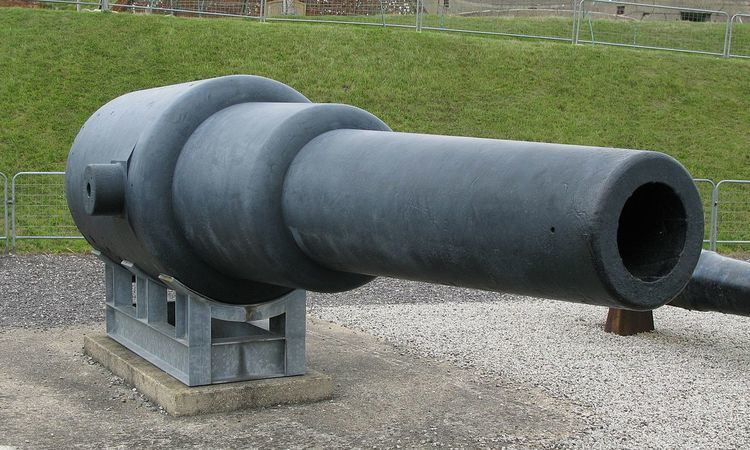 RML 12.5 inch 38 ton gun