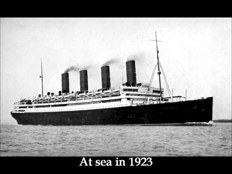 RMS Aquitania RMS Aquitania 1914 1950 YouTube