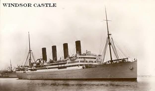 RMS Arundel Castle RMS WINDSOR CASTLE