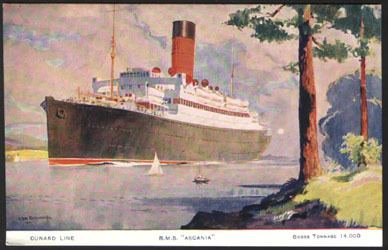 RMS Ascania (1923) RMS Ascania II