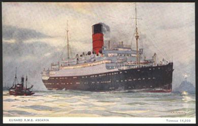 RMS Ascania (1923) RMS Ascania II