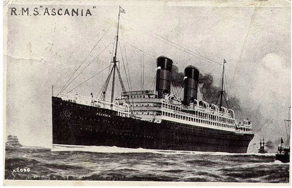 RMS Ascania (1923) Discover Genealogy Passenger Ships Part 2