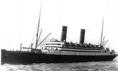 RMS Carmania (1905) Volturno Page 56 Page 1 re SS CARMANIA