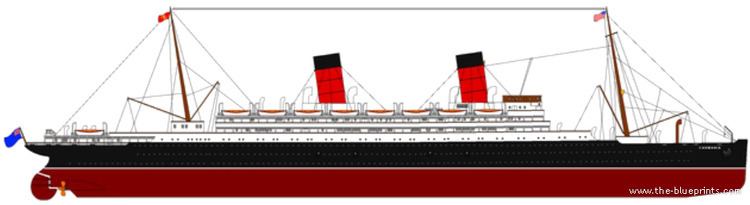 RMS Carmania (1905) TheBlueprintscom Blueprints gt Ships gt Ships UK gt RMS Carmania