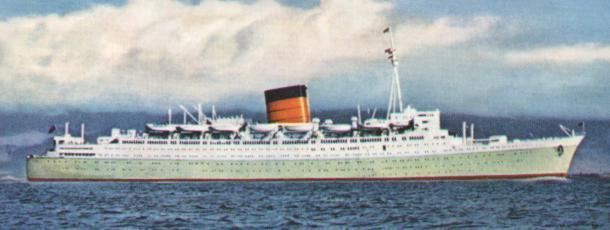 RMS Caronia RMS Caronia The Millionaires Yacht