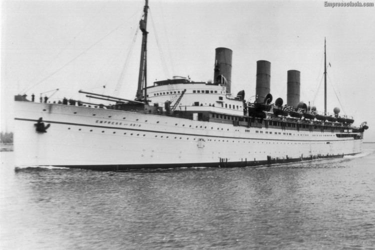 RMS Empress of Asia Empress of Asia