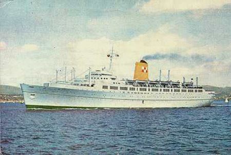 RMS Empress of England Canadian Pacific Liner Empress of England later the Ocean Monarch