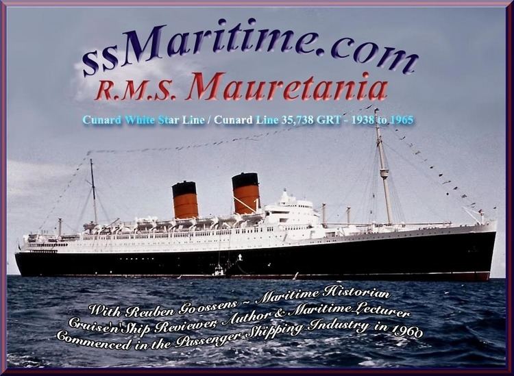RMS Mauretania (1938) RMS Mauretania 2 1938 to 1965