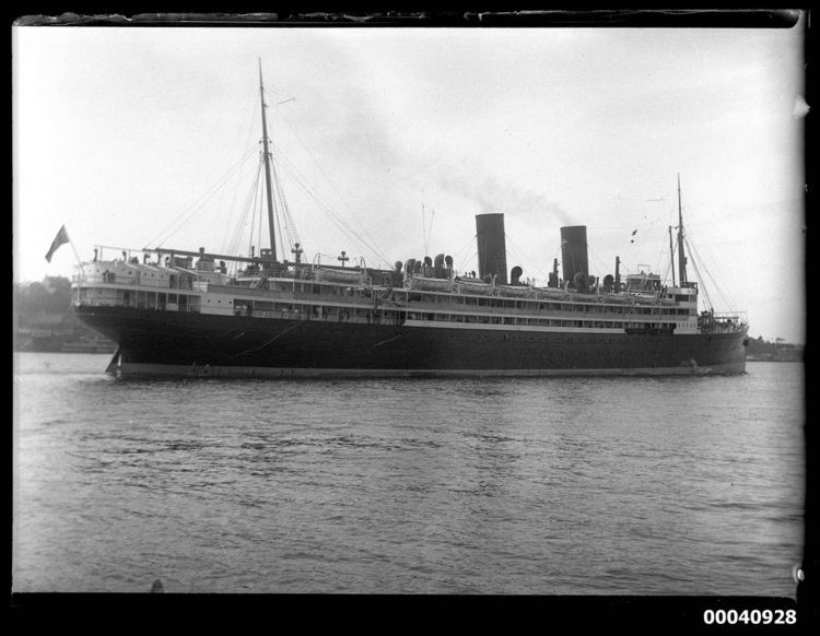 RMS Niagara RMS NIAGARA leaving Sydney for Vancouver RMS NIAGARA is sh Flickr