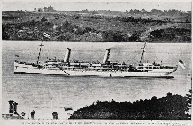 RMS Ophir The Lothians Remembering The 1901 Royal Visit to Auckland New Zealand