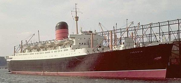 RMS Saxonia (1954) TS FEDOR SHALYAPIN