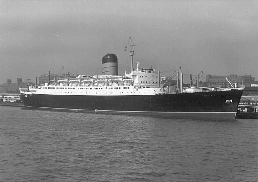 RMS Saxonia (1954) Index of ships