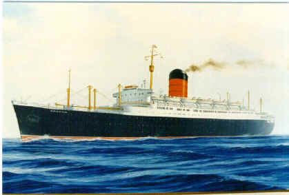 RMS Saxonia (1954) Saxonia Rob Lightbody39s Website