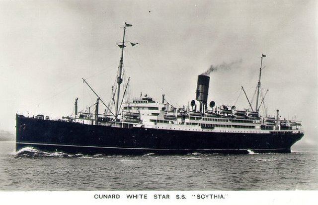 RMS Scythia 1 Air Division RMS Scythia II Assorted Sources