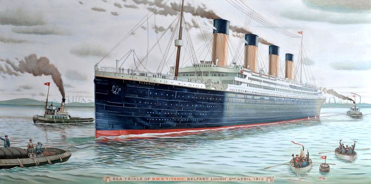 RMS Titanic FileSea Trials of RMS Titanic 2nd of April 1912jpg Wikimedia