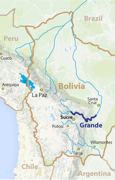 Río Grande (Bolivia) Rio SanPedroGrande Bolivia raftkayak expedition 911 days 394