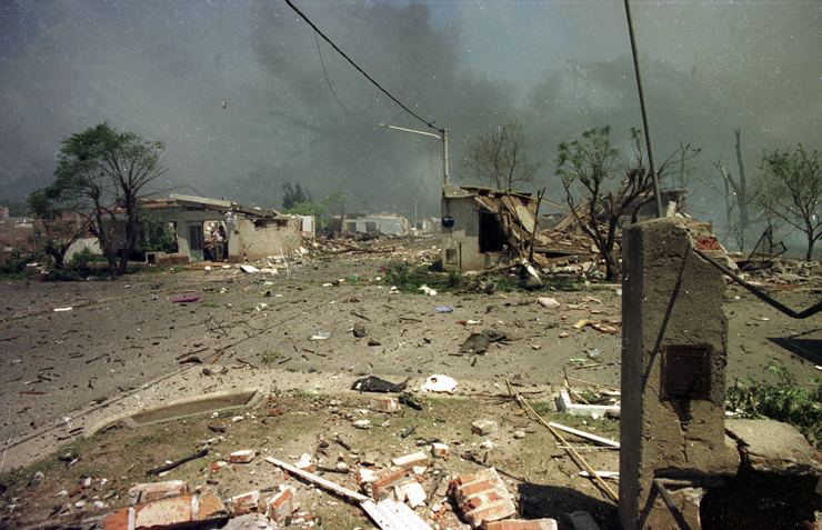 Río Tercero explosion Ro Tercero a 20 aos de la explosin de la Fbrica Militar