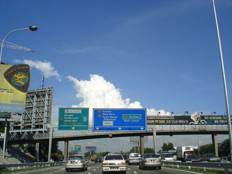 Road signs in Malaysia