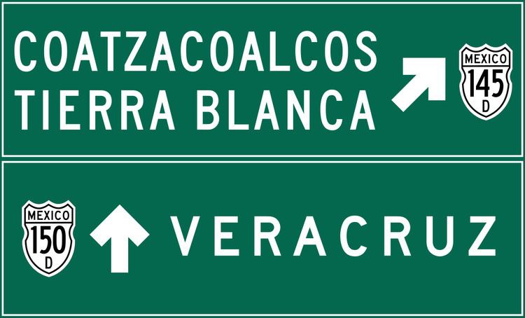 Road signs in Mexico