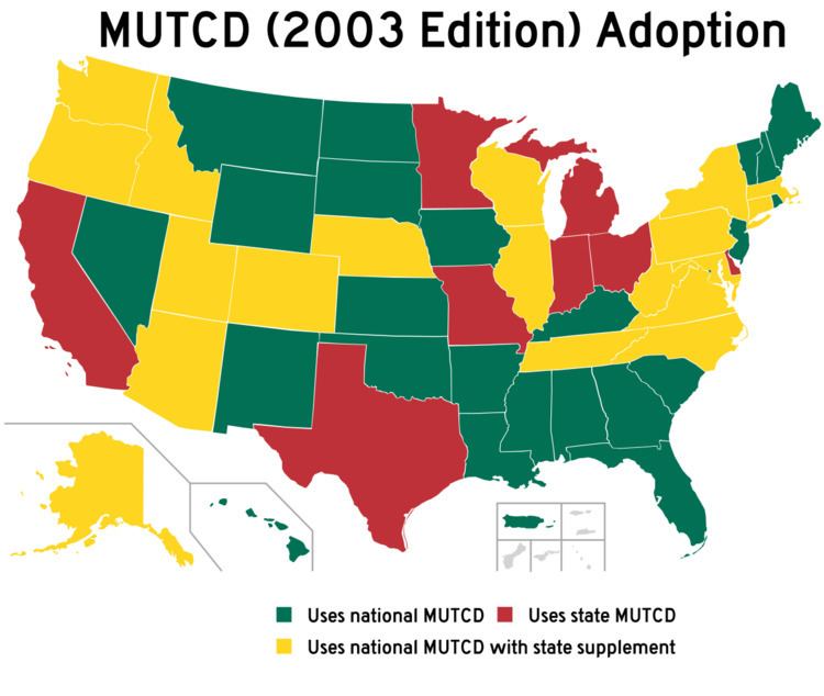 Road signs in the United States