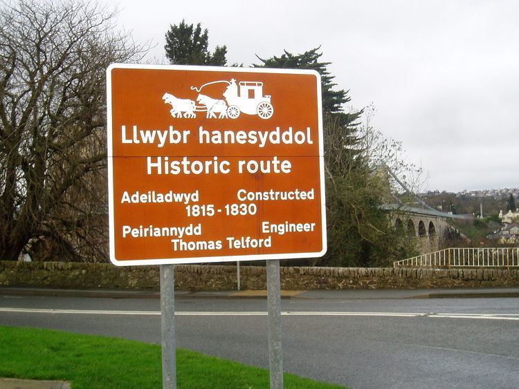 Road signs in Wales